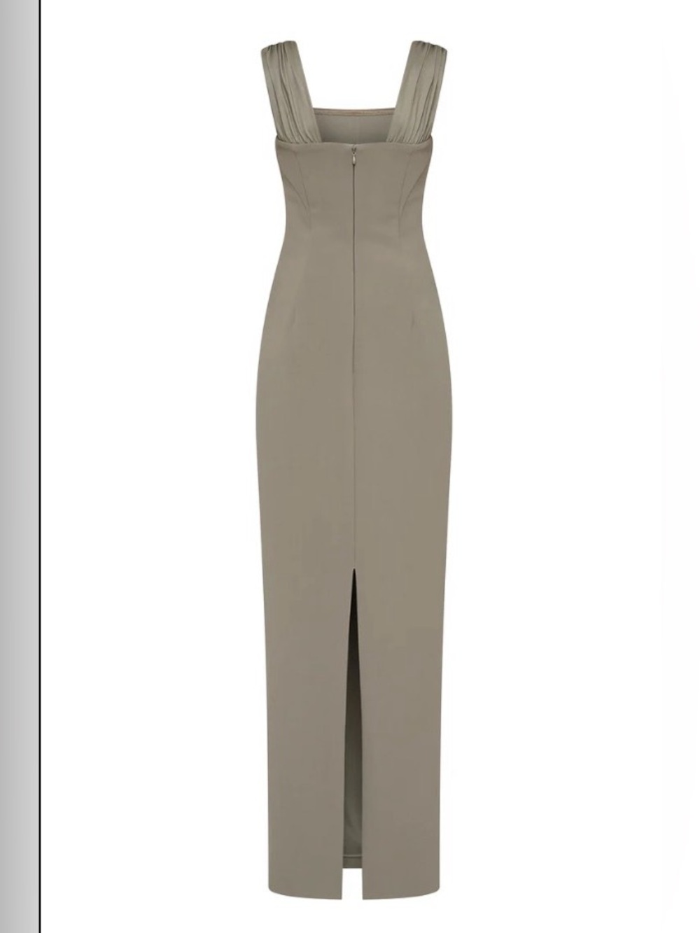 Rachel Gilbert Malia Square Neckline Embellished Column Maxi Gown AU8/US4 NWOT - Picture 8 of 9